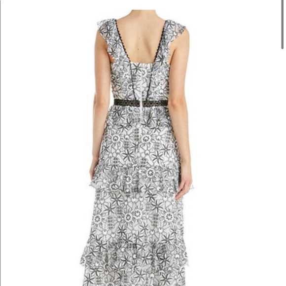 COLETTE RUFFLE GOWN BY ML MONIQUE LHUILLIER NWT - Picture 2 of 6